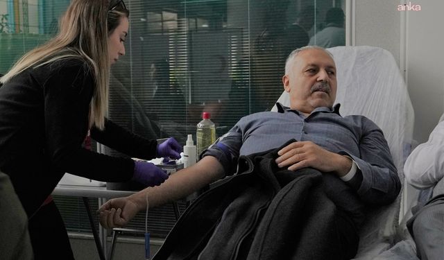 Keçiören Belediyesi'nden Kızılay’a Kan Bağışı Desteği