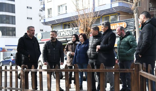 Pursaklar Belediye Başkanı Çetin Projeleri Denetledi