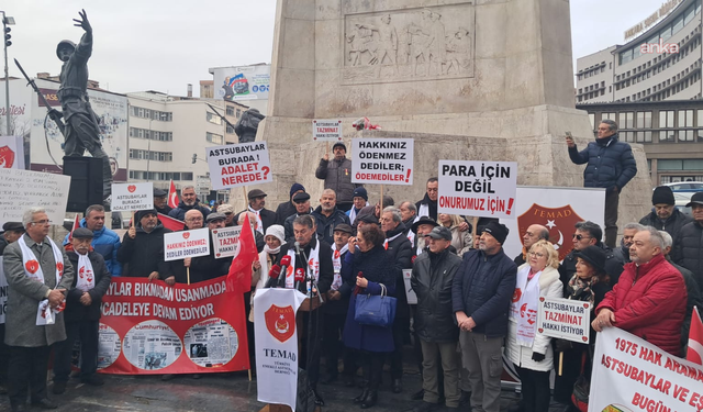 Türkiye Emekli Astsubaylar Derneği: 1975 Mağdurlarına İadeiitibar İstiyoruz