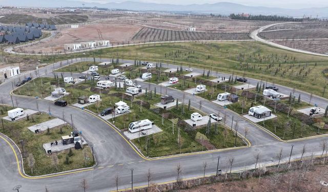 Ankara Büyükşehir Belediyesi'nden Kamp Tutkunlarına Yeni Bir Alan Daha: BAKAP Karavan ve Çadır Kamp Alanı
