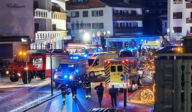 İsviçre'de Kayak Merkezinde Patlama: 40 Ölü, 100 Yaralı