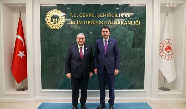 Keçiören Belediye Başkanı Özarslan'dan, Bakan Kurum'a Ziyaret