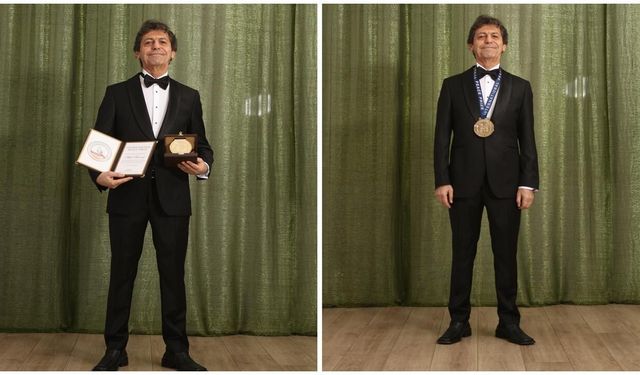 Dünyaca Ünlü Yazar Akif Manaf 2025 Yılı International Peace Prize Ödülü’nü Aldı