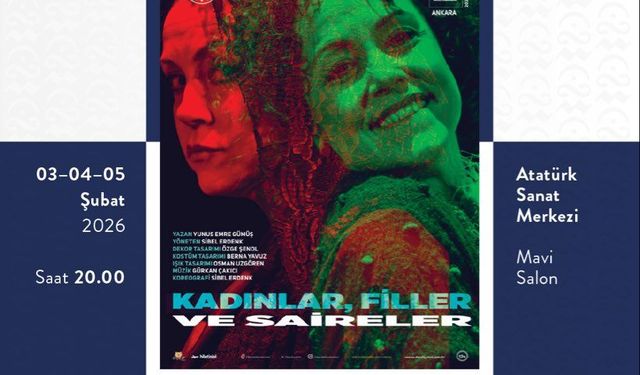 "Kadınlar, Filler ve Saireler" Atatürk Sanat Merkezi'nde