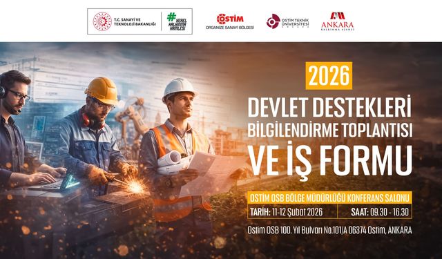 Ankaralı Yatırımcılara 2026 Yılı Devlet Destekleri Bilgilendirme Toplantısı