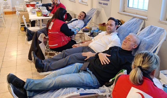 Sincan Şoför Esnafından Kan Bağışı