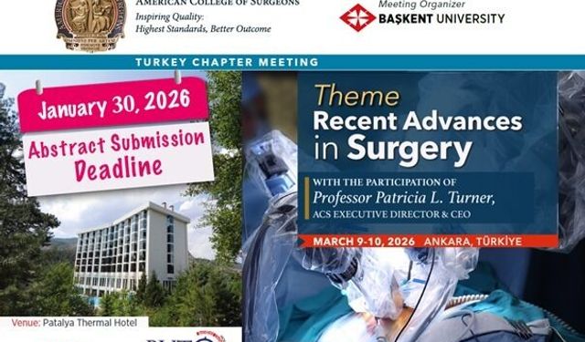 Amerikan Cerrahlar Koleji Türkiye Toplantısı Ankara’da