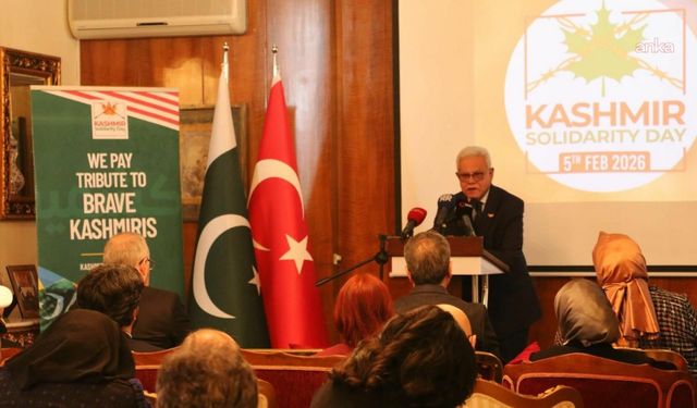 Pakistan'ın Ankara Büyükelçiliği'nde Keşmir Dayanışma Günü Töreni