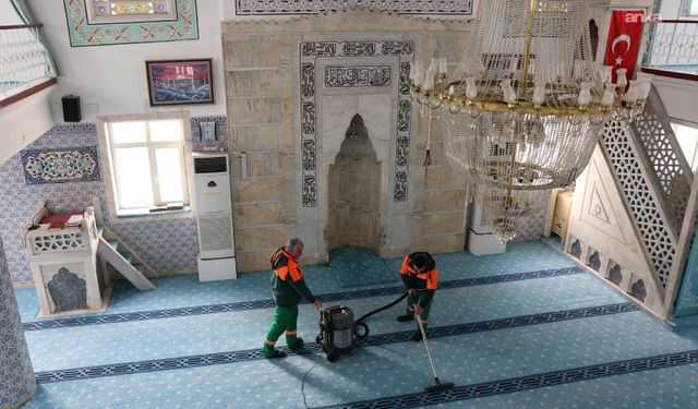 Çankaya’da Ramazan Öncesi İbadethane Temizliği