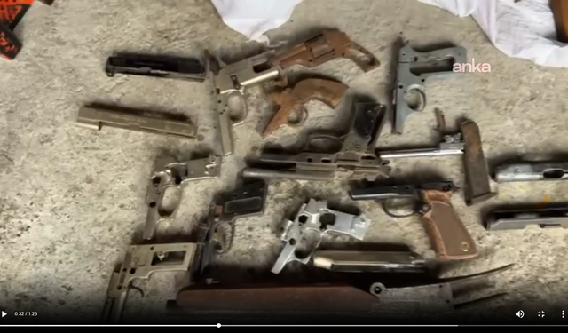 Ankara Dahil 27 İlde Silah Kaçakçılığı Operasyonu: 256 Kişi Yakalandı