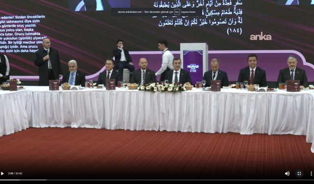 MÜSİAD'dan Ankara'da İftar