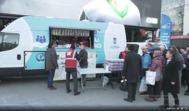 Ankara Büyükşehir Belediyesi'nden Ramazan Kumanyası ve Sıcak Yemek İkramı
