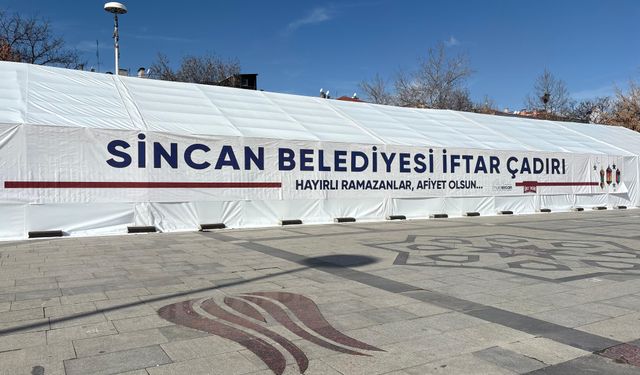 Sincan'da Ramazanda İftar ve Sahur Hizmeti