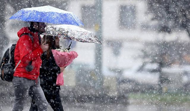 Meteoroloji: İç Anadolu'nun Doğusuna Kuvvetli Kar Geliyor