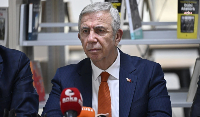 Mansur Yavaş'tan Tanju Özcan'ın Gözaltına Alınmasına Tepki