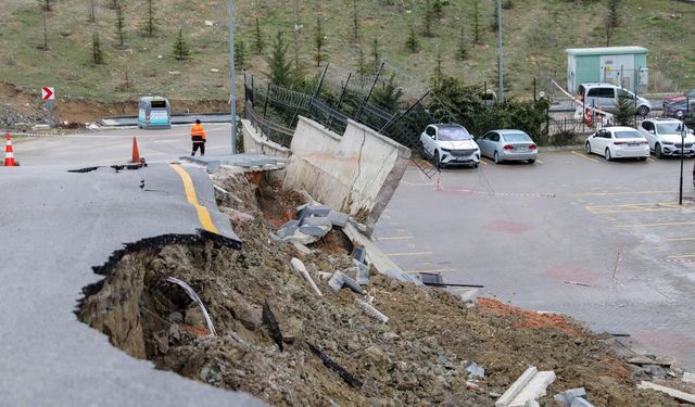 Bağlıca'daki Yol Çökmesinin Nedeni Ortaya Çıktı