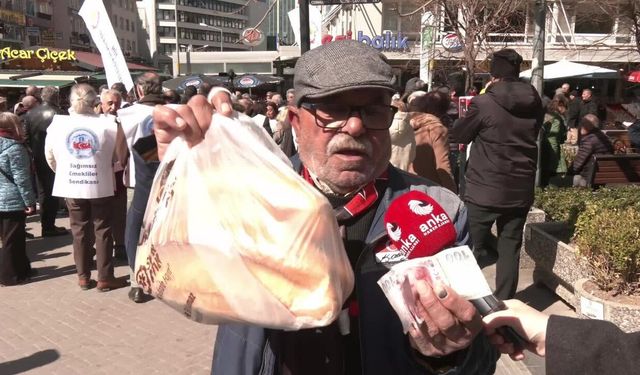 Ankaralı Emekliler Geçim Sıkıntısından Dert Yandı