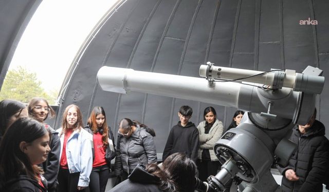 Çankayalı Öğrenciler, Kreiken Rasathanesi’nde Keşfe Çıktı