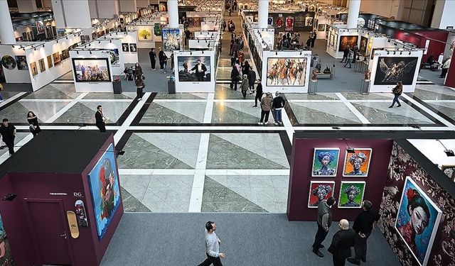 ArtAnkara Uluslararası Çağdaş Sanat Fuarı Ziyarete Açıldı