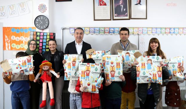 Çankaya Belediyesi’nden Karataşlı Çocuklara Erken Bayram Hediyesi