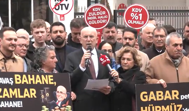 CHP Ankara İl Örgütü’nden Akaryakıt Zamlarına Protesto