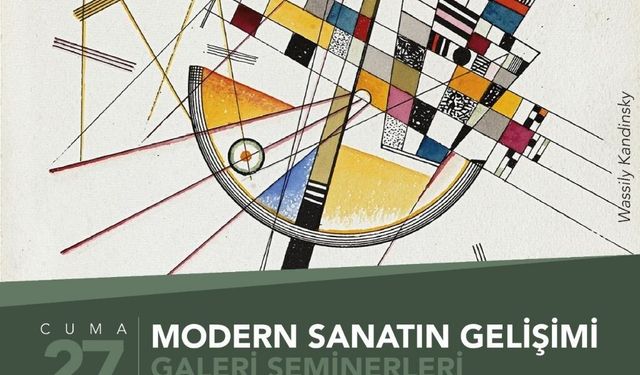 Ankara Büyükşehir Belediyesi Hâl Galeri'de Sanat Severleri Bekliyor: "Modern Sanatın Gelişimi" Semineri Başlıyor