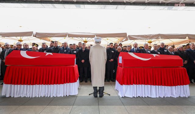 Katar'da Şehit Olan ASELSAN Teknisyenleri Ankara’da Son Yolculuğuna Uğurlandı