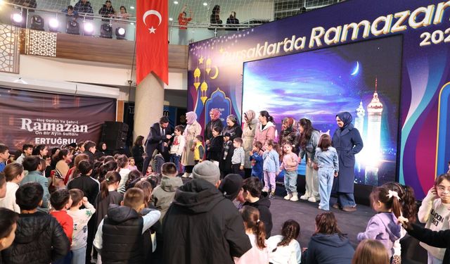 Pursaklar’da Ramazan Akşamları Çocuk Sesleriyle Şenleniyor