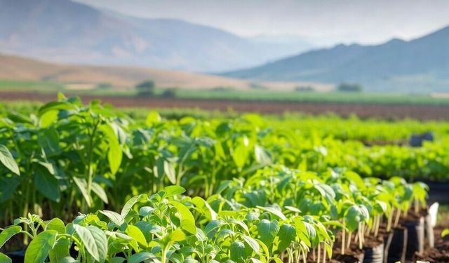 ABB'nin “Erkenci Sebze Fidesi Desteği”ne Başvurular Bugün Başladı