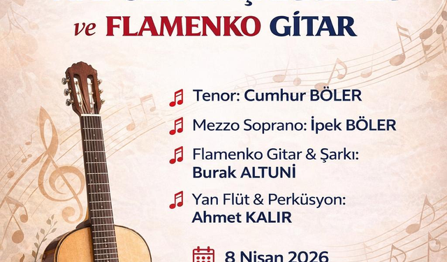 Ankara'da "Napoliten Şarkılar ve Flamenko Gitar" Konseri