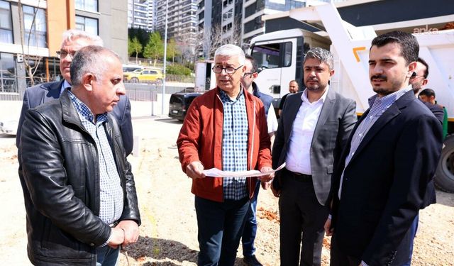Çankaya Belediye Başkanı Güner Dodurga'daki Projeleri İnceledi