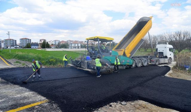 Kahramankazan’da Asfalt Seferberliği Sürüyor