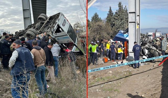 Ankara'da Halk Otobüsü Üst Geçide Çarptı: 5 Ölü, 15 Yaralı