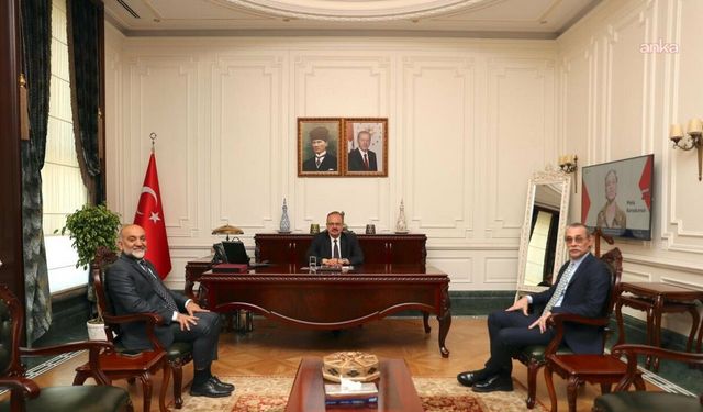 Erdal Beşikçioğlu’ndan Ankara Valisi Canbolat’a Ziyaret