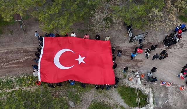 Kızılcahamam'da Gençlik Yürüyüşü Yapıldı