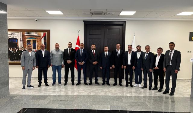 MİMDER'den Mamak Kaymakamı Kaya'ya Ziyaret