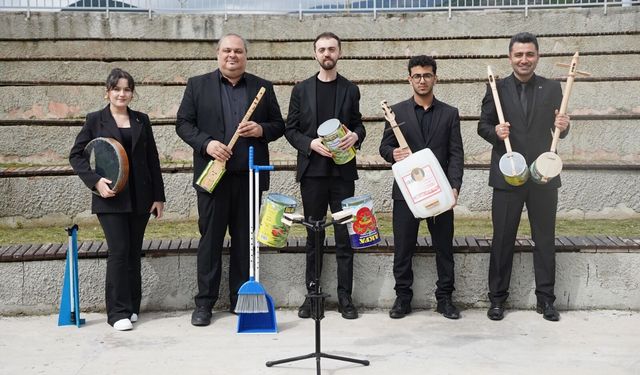 Kızılcahamam'da 'Sıfır Atık Orkestrası'na Büyük İlgi