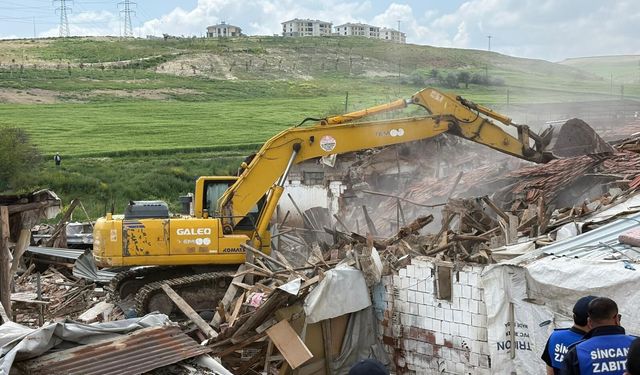 Sincan'da Kaçak ve Ruhsatsız Yapılaşmaya Geçit Yok