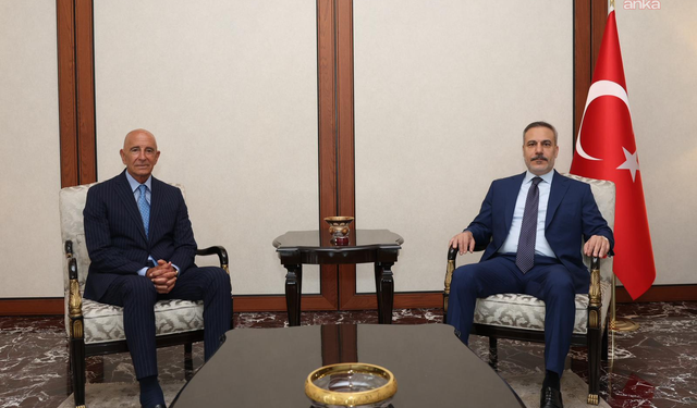Bakan Fidan, ABD'nin Ankara Büyükelçisi Barrack'ı Kabul etti
