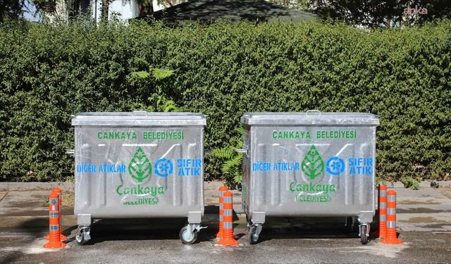 Çankaya'da Çöp Toplama Sistemine NATO Ayarı