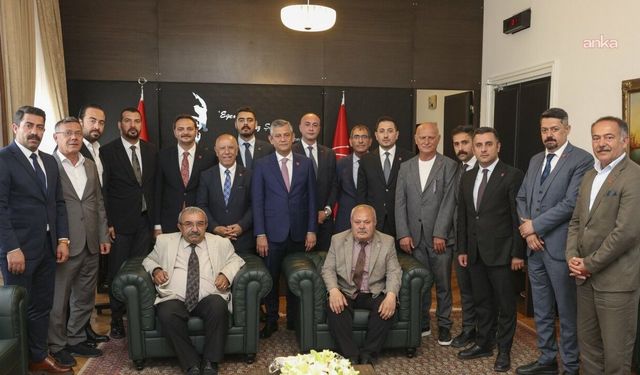 CHP Ankara İl Başkanlığı’ndan Özgür Özel’e Ziyaret