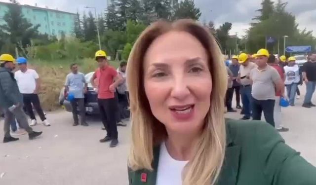 CHP'li Nazlıaka'dan Beypazarı'ndaki Doruk Maden İşçilerine Ziyaret