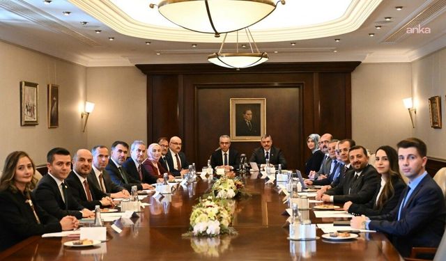 Cumhurbaşkanlığı Hukuk Politikaları Kurulu Çankaya Köşkü'nde Toplandı