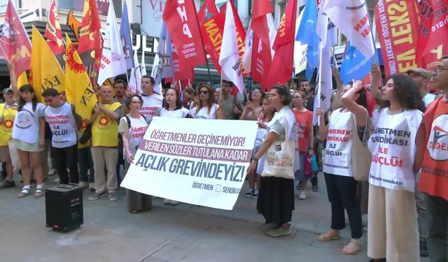 İzmirli Öğretmenlerden Ankara'daki Eylemlere Destek