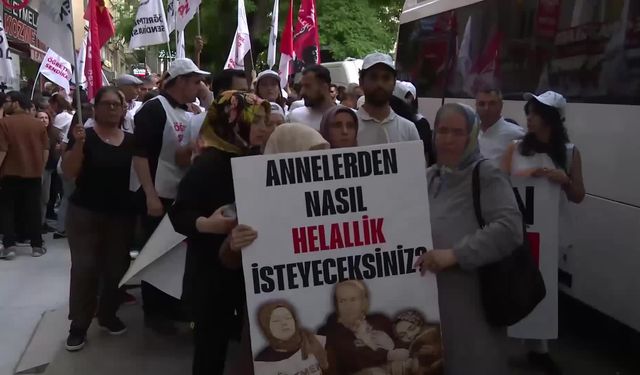 Madenci Anıtı'na Yürümek İsteyen Açlık Grevindeki Öğretmenlere Müdahale