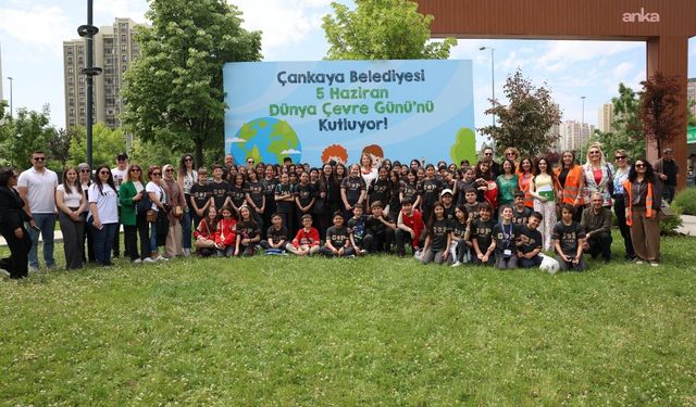 Çankaya'da Dünya Çevre Günü Etkinliği