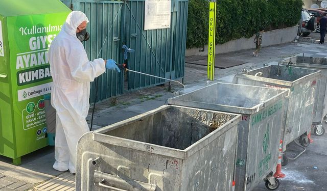 Çankaya’da İlaçlama Seferberliği