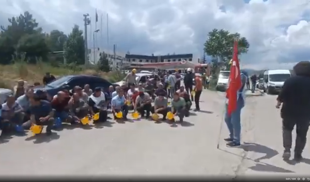 Doruk Maden İşçilerinin Beypazarı'nda Bekleyişi Sürüyor