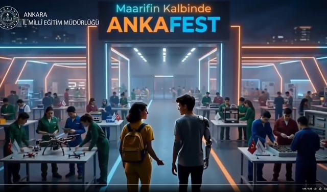 Maarifin Kalbinde AnkaFest Başlıyor! Öğrenci Projeleri Ankara’da Buluşuyor