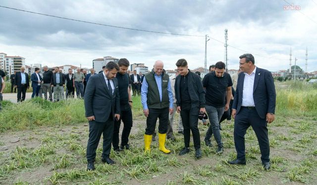 Kahramankazan'da Yağış Sonrası Hasar Tespit Çalışmaları Başladı